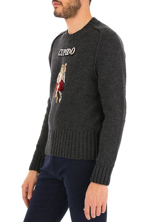 men dolce gabbana sweater|dolce gabbana sweatshirt men's.